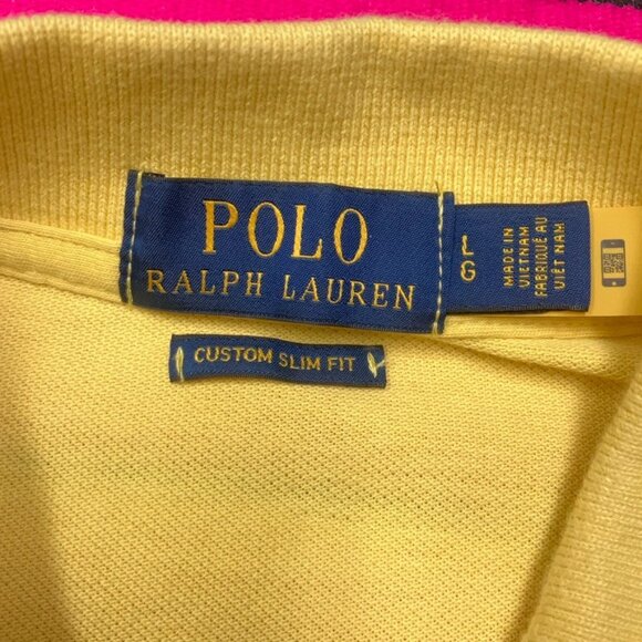 Polo Ralph Lauren Polo Shirt Men's L 3 Triple Pony International Challenge Cup - Picture 7 of 9